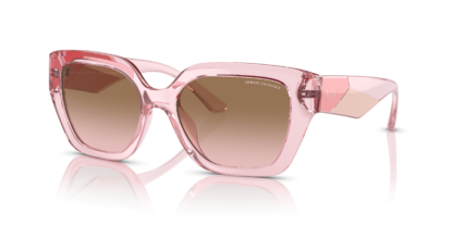 Armani Exchange AX4125SU Shiny Transparent Pink M