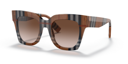 Burberry BE4364 Kitty Brown Check M