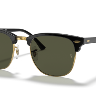Ray-Ban RB3016 Clubmaster Classic Black On Gold M
