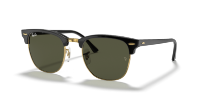Ray-Ban RB3016 Clubmaster Classic Black On Gold M